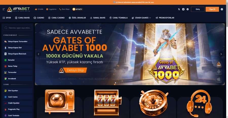 Avvabet ekran görüntüsü