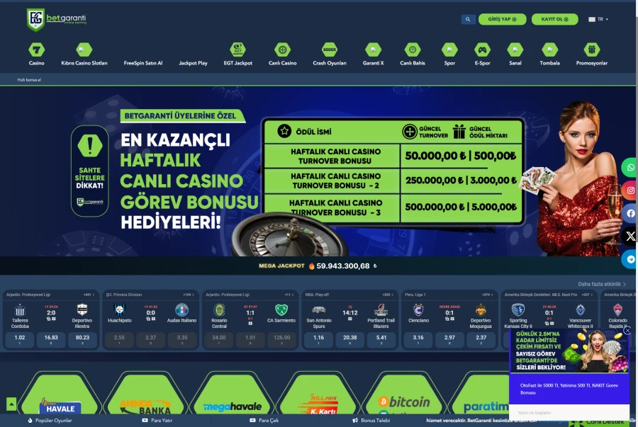 Betgaranti ekran görüntüsü