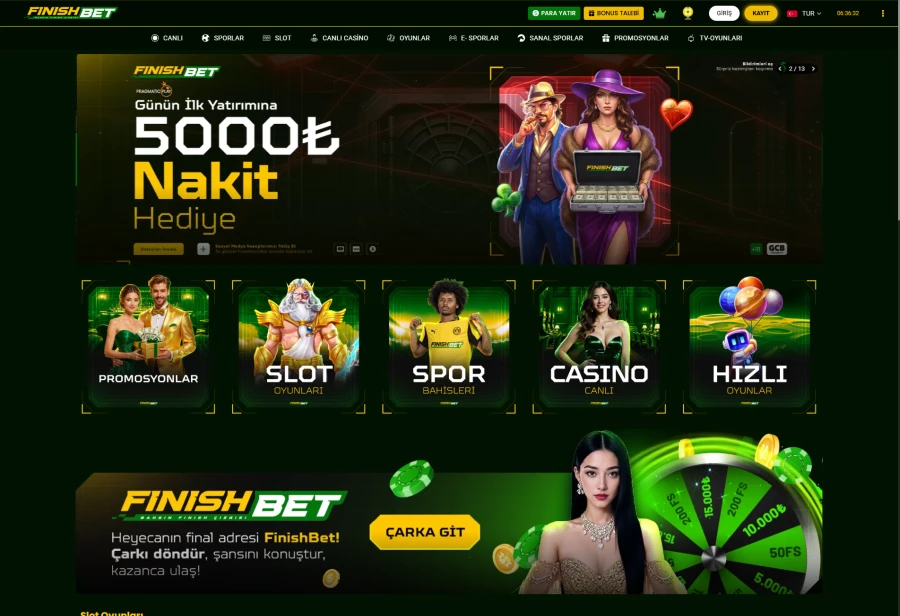 Finishbet ekran görüntüsü