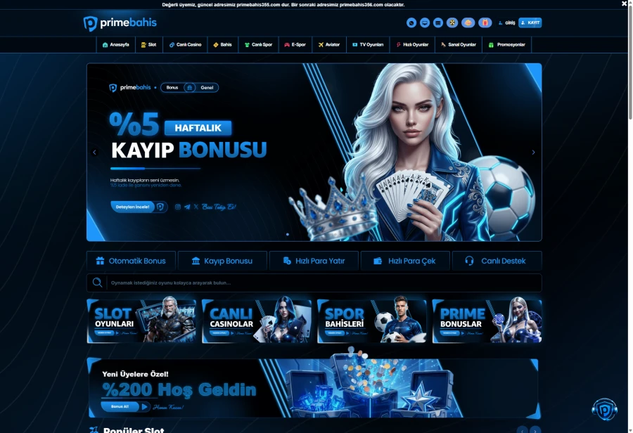 Primebahis ekran görüntüsü