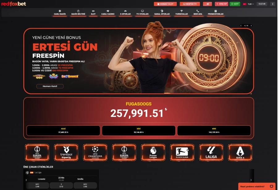 Redfoxbet ekran görüntüsü