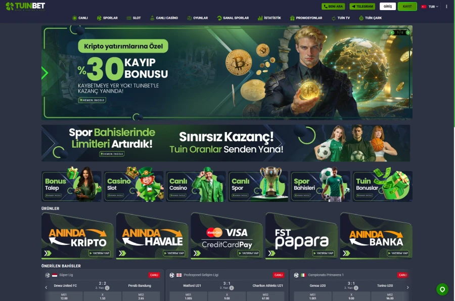 Tuinbet ekran görüntüsü